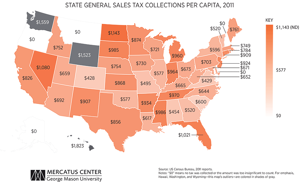 Sales Tax Chart 2014