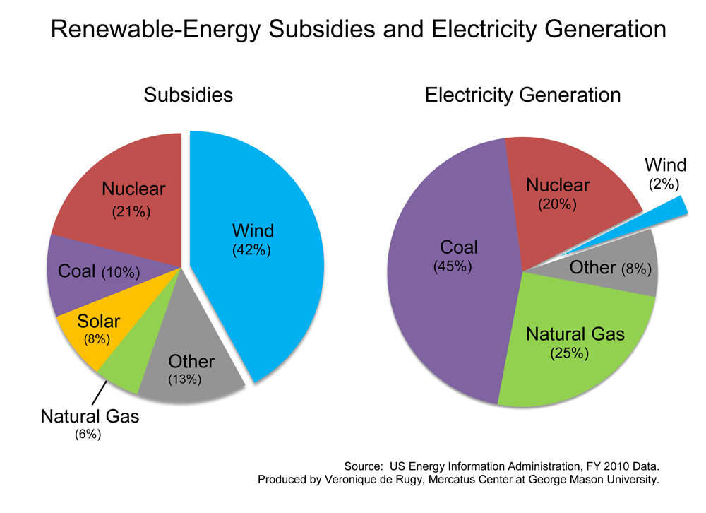 kobling lære score Renewable-Energy Subsidies and Electricity Generation | Mercatus Center