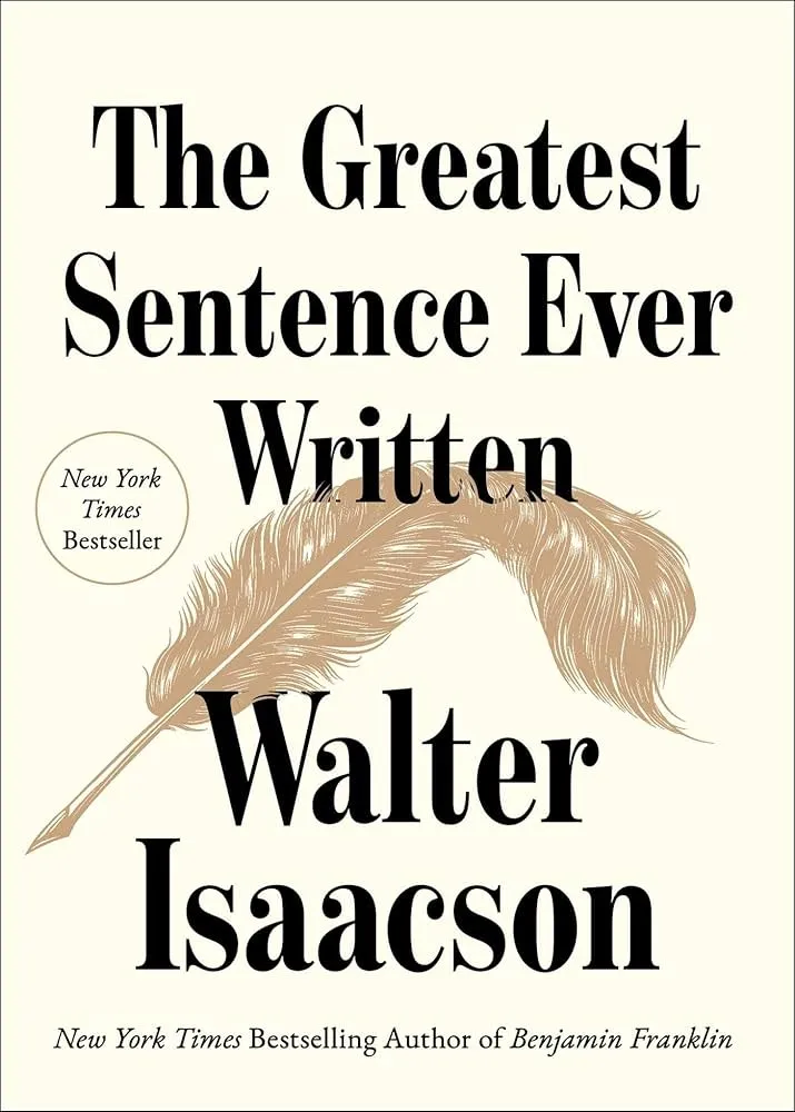 the greatest sentence ever written cover