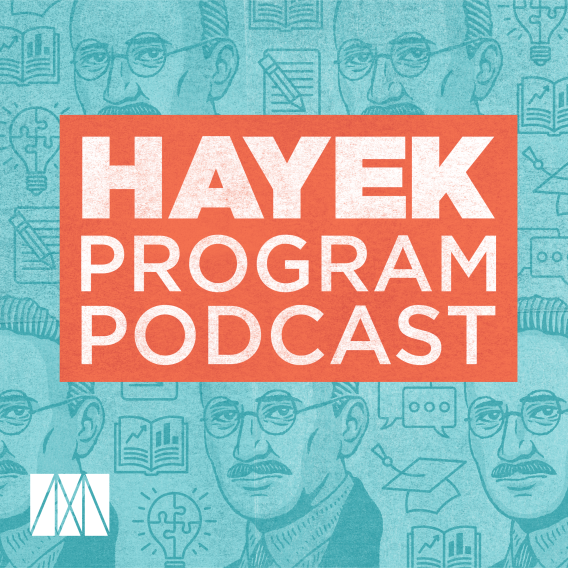 Branded podcast art for Hayek Program