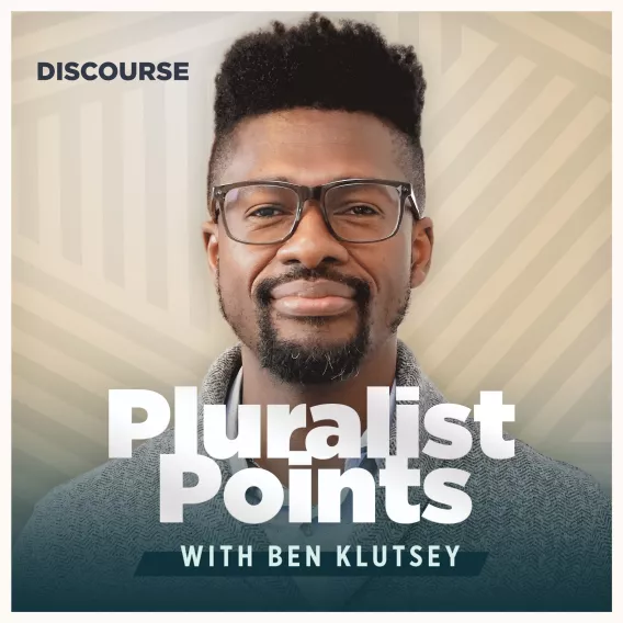 Branded podcast art for Pluralist Points