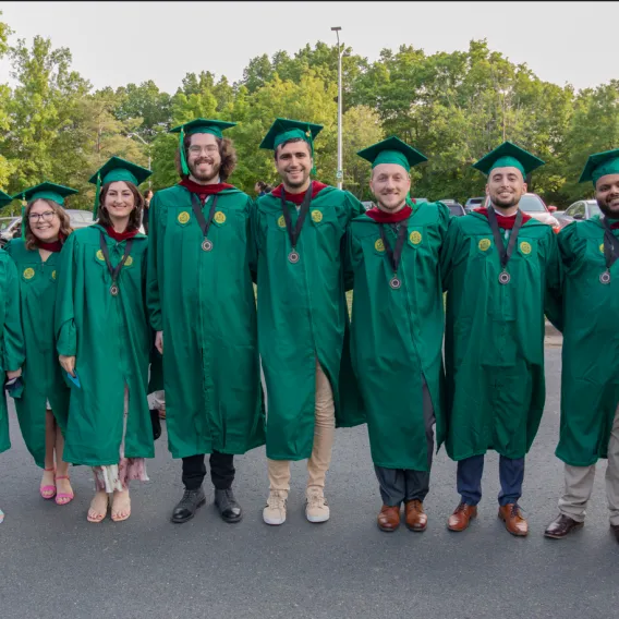 Nic Bewley graduation group