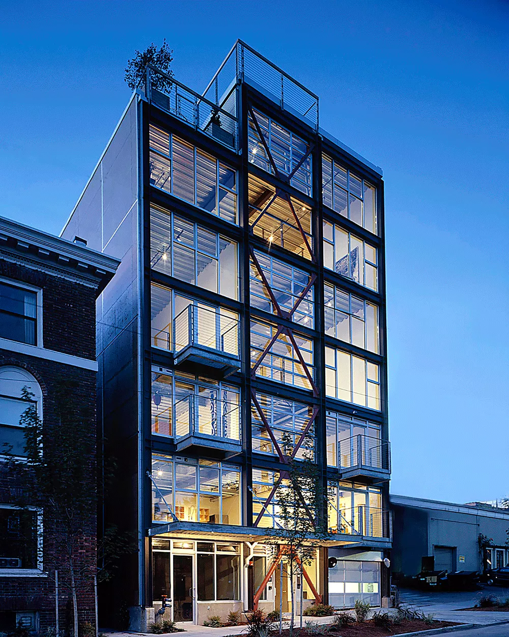 East Union Lofts. Photograph courtesy of James F. Housel and Miller Hull
