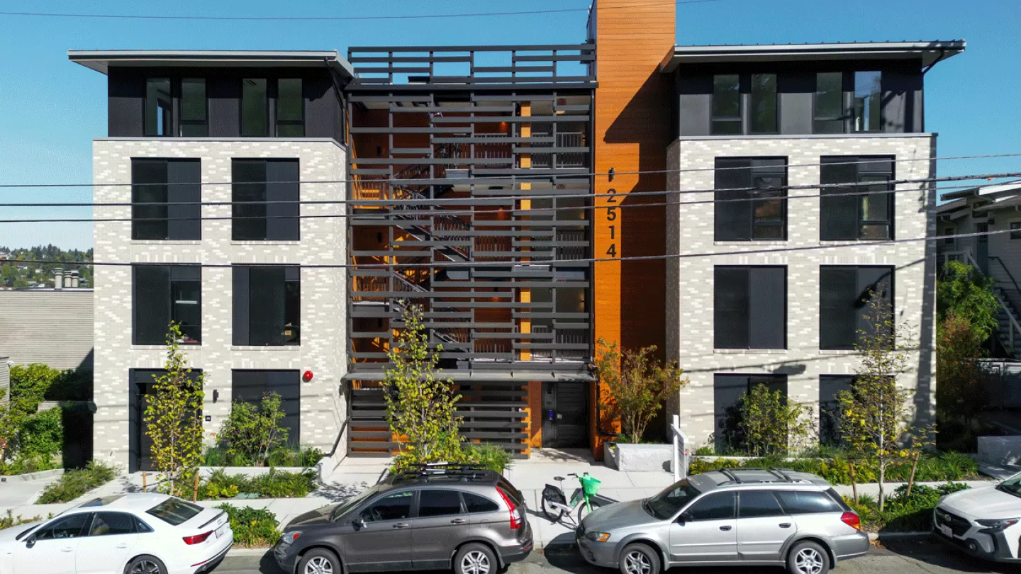 Dexter Condominiums. Photograph by Alex Hart Photography.